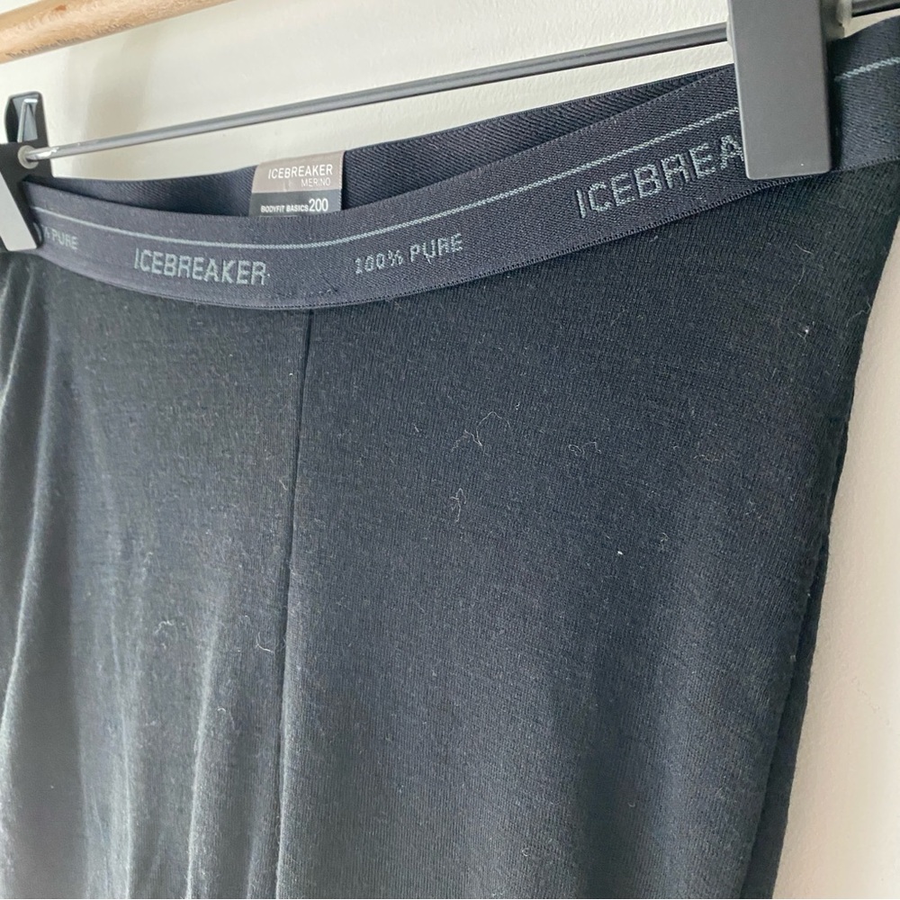 Icebreaker 200 Base Layer Wool Thermal Leggings - XS - Picture 7 of 11